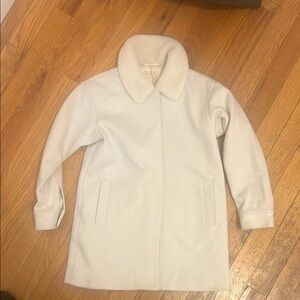 Cream Wool Coat
